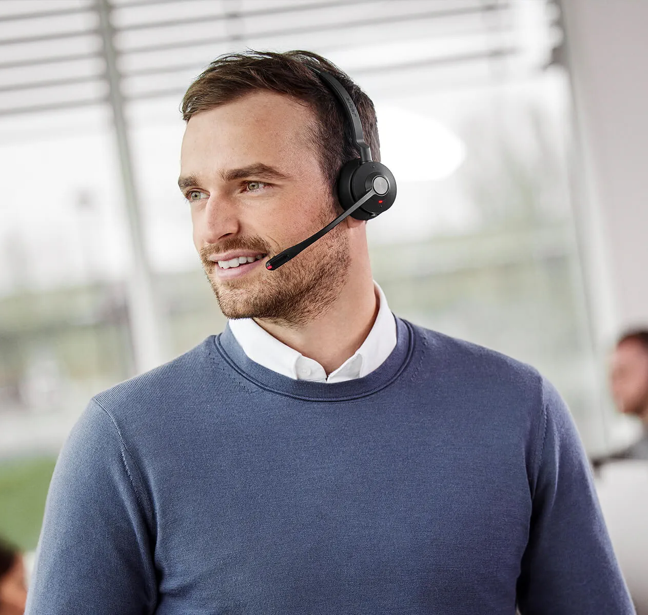 Jabra Engage 55 Duo Usb-C Ms Şarz Üniteli Kablosuz Kulak Üstü Kulaklık